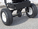 SaltDogg WB155BG Professional 100 lb Capacity Walk Behind Broadcast Salt Spreader, Steel Frame