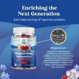 Relaxing Calm Magnesium Gummies for Kids - Great Tasting Kids Magnesium Gummies for Nerve Bone and Muscle Health Calm Gummies for Kids Wellness with 85mg per Serving Elemental Magnesium
