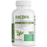 Bronson Bacopa (1200mg Equivalent from 8:1 Extract) Supports Healthy Brain Function and Mental Performance, Traditional Herb, Non-GMO, 180 Vegetarian Capsules