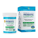 Nordic Naturals Nordic Flora Probiotic Comfort - 30 Capsules - 13 Probiotic Strains w/ 15 Billion Cultures - Supports Regularity & Digestive Comfort, Alleviates Bloating - Non-GMO, Vegan - 30 Servings