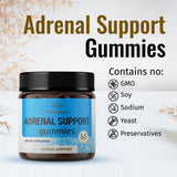 HERBAMAMA Adrenal Support Gummies for Energy, Stress & Relaxation w/Ashwagandha, Rhodiola Rosea, Holy Basil & Astragalus Root - Cortisol Manager & Adrenal Restore - 60 Vegan, Non-GMO Chews