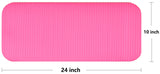 BalanceFrom All Purpose 1/2-Inch Extra Thick High Density Anti-Tear Exercise Yoga Mat and Knee Pad with Carrying Strap, Pink