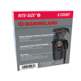 Marineland Penguin Rite-Size Cartridge,power filter cartridge, fit penguin 75 & 100,6 count