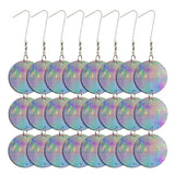 Holographic Reflective Bird Scare Discs for Woodpeckers and Pigeons, Bird Reflectors Scarer, Keep Birds Away, 24 Round Disks