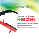 Sammons Preston Reacher, Folding, 26", Grabber Reacher Tool, Lightweight Trash Picker Grabber & Garden Nabber, Handy Aluminum Picker Up Tool & Reaching Claw, Portable Reaching Assist & Dressing Tool