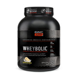 GNC AMP Wheybolic Protein Powder | Targeted Muscle Building and Workout Support Formula | Pure Whey Protein Powder Isolate with BCAA | Gluten Free | Strawberries and Cream | 25 Servings