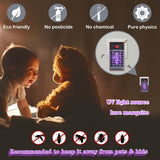 4 Pack Plug in Bug Zapper Indoor Flying Insect Trap, Electronic Mosquito Zapper Gnat Traps with LED Light for Patio, Bedroom, Kitchen, Office