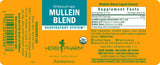 Herb Pharm Certified Organic Mullein Blend Liquid Extract for Respiratory System Support - 1 Ounce