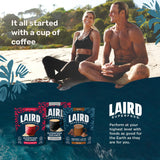 Laird Superfood Prebiotic Daily Greens Powder - Pack of 15 Single Serve Sachets - Essential Vitamins & Minerals - Fiber, Adaptogen & Fruits, Vegetables – Supports Gut Health – Non-GMO, Vegan