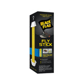 Black Flag Fly Stick, Trap Houseflies and Flying Insects, Pack of 6