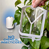 Zevo Flying Insect Trap, Fly Trap Refill Cartridges (Twin Pack, 4 Cartridges)