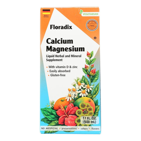 Floradix Calcium and Magnesium Liquid Salus 17 oz Liquid