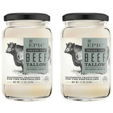 Epic Animal Oil, Beef Tallow, 11 Ounce (Pack of 2)