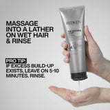 Redken Detox Hair Cleansing Cream Clarifying Shampoo | For All Hair Types | Removes Buildup & Strengthens Cuticle | 8.5 Fl Oz