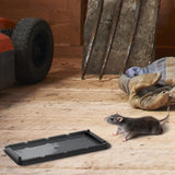 BLACK+DECKER Mouse Trap & Mouse Traps Indoor- 12 Pre-Baited Glue Traps & Other Vermin & Mouse Trap & Mouse Traps Indoor & Outdoor- Instantly Kill Rodent Snap Trap- Touch Free & Reusable, 6 Pack