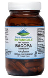 Pure Mountain Botanicals Bacopa Monnieri Capsules - Vegan Caps with Organic Bacopa & Standardized Bacopa Extract Supplement