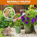 DALIYREPAL Deer Repellent Outdoor, Rabbit Repellent for Yard Powerful, Rabbit Repellent Outdoor,Deer Repellent for Plants, Deer Repellant for Yard 8 Pouches/Bag