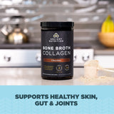 Ancient Nutrition Collagen Powder, Bone Broth Collagen, Chocolate, Hydrolyzed Multi Collagen Peptides, Supports Skin and Nails, Joint Supplement, 30 Servings, 18.6oz