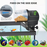 DXOPHIEX WiFi Fish Feeder Automatic Fish Feeder Automatic Dispenser Vacation Fish Feeder for Aquarium and Turtle Tank with Fish Feeding Ring