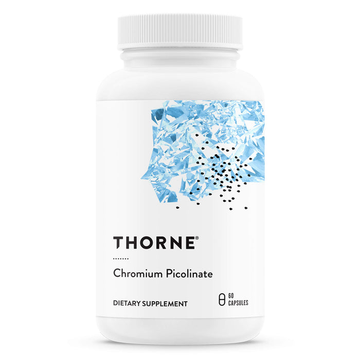 Thorne Chromium Picolinate - 500mcg Chromium - 60 Capsules