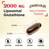 Liposomal Glutathione 2000 mg with L-Serine, L-Glycine & Sulforaphane – Active L-Glutathione Unique Formulation to Enhance Absorption - Master Antioxidant, Detoxifying & Immune | 60 Softgels