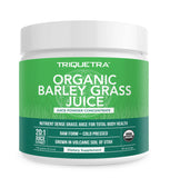 Organic Barley Grass Juice Powder - Grown in Volcanic Soil of Utah - Raw & BioActive Form, Cold-Pressed then CO2 Dried – Gluten Free, GMO free, Vegan - Complements Wheatgrass Juice Powder - 5.3 oz