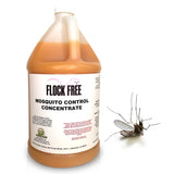 Flock Free Natural Mosquito Control Spray Concentrate, Repels Mosquitoes, Ticks, Fleas, Flies, Gnats, and Chiggers Away. Makes up to 128 Gallons! (1 Gallon Concentrate)