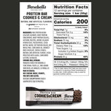 Barebells Protein Bars Variety Pack - 10 Count, 1.9oz Bars - Protein Snacks with 20g of High Protein - Chocolate Protein Bar with 1g of Total Sugars - Cookies & Cream, Chocolate Dough, Creamy Crisp, Salty Peanut & Caramel Cashew (10 Count)