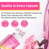 Vaginal Probiotics for Women, 13-IN-1 Women's Probiotic, 70 Billion CFU Probiotics & Prebiotics & D-Mannose, for Vaginal, Urinary Tract, PH Balance, Immune, Digestive, Bloating Health, 2 Months Supply