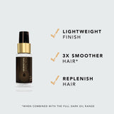 Nioxin System 6 Kit, Cleanse, Condition, and Treat the Scalp for Thicker and Stronger Hair, 3 Month Supply + Sebastian Professional Dark Oil Lightweight Hair Oil, Infused With Jojoba & Argan Oil