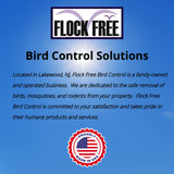 Bird Repellent Spray, Residential Bird Problem Solution by Flock Free Bird Control, 4 oz Concentrate