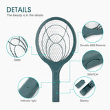 mafiti Electric Fly Swatter Fly Killer Mosquito Zapper Bug Zapper Racket for Indoor Outdoor 2AA Batteries not Included