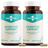 ONE A DAY Cognitive Supplement – Brain Supplement to Support Cognitive Performance for Men and Women with Bacopa, Rhodiola, & Holy Basil, 30 Capsules