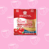 Hyleys Slim Tea Goji Berry Flavor - Weight Loss Herbal Supplement Cleanse and Detox - 25 Tea Bags (12 Pack)