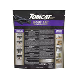 Tomcat Advanced Brand Mouse Bait with Refillable Station, Indoor and Outdoor Use, 1 Station and 6 Poison Block Refills