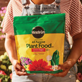 Miracle-Gro Water Soluble All Purpose Plant Food, 24-8-16, Instantly Fertilizes Plants, Waterproof Bag - 5 lb.