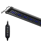 NICREW ClassicLED Gen 2 Aquarium Light, 25 Watts, Dimmable LED Fish Tank Light with 2-Channel Control, White and Blue LEDs, Size 30 to 36 Inch