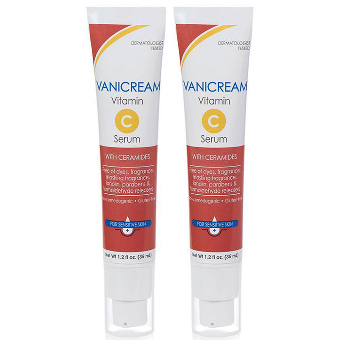 Vanicream Vitamin C Cream With Ceramides - 1.2 oz (Pack of 2) - SAYN BEAUTY Box Set