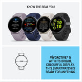 Garmin vívoactive 5, Health and Fitness GPS Smartwatch, AMOLED Display, Up to 11 Days of Battery, Black