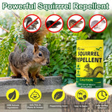 TSCTBA Squirrel Repellent Outdoor, Chipmunk Repellent Outdoor, Squirrel Deterrent, Chipmunk Deterrent, Squirrels Repellant for Bird Feeders/Attic, Keep Squirrel Away for Garden/Plant-8P