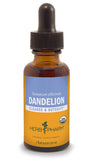 Herb Pharm Certified Organic Dandelion Liquid Extract for Cleansing and Detoxification, Organic Cane Alcohol, 1 Ounce