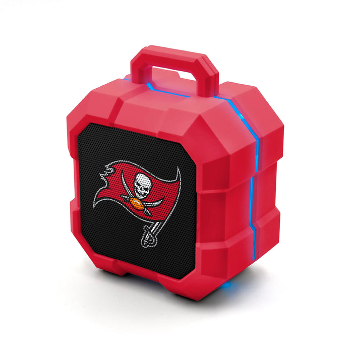 SOAR NFL Shockbox LED Wireless Bluetooth Speaker, Tampa Bay Buccaneers