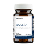 Metagenics Zinc A.G. - Highly Absorbable - 20 mg Zinc - for Immune Support, Bone Health & Energy Metabolism* - Zinc Arginate & Zinc Glycinate - Non-GMO & Gluten-Free - 60 Tablets
