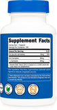 Nutricost Zinc Carnosine 86mg, 120 Capsules - Non-GMO, Gluten Free, Zinc L-Carnosine Supplement
