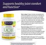 Healthy Origins UC-II, 40 mg - Premium Collagen Supplement for Joint Health, Mobility & Flexibility - Undenatured Type II Collagen - Gluten-Free & Non-GMO Supplement - 60 Veggie Caps
