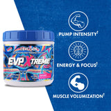 Evogen EVP Xtreme NO | Arginine Nitrate, Beta-Alanine, Citrulline Pre-Workout, Nitric Oxide, Muscle Pump | 40 Servings (Sour Candy)