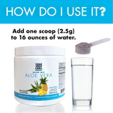 Yes You Can! Organic Aloe Vera Drink Mix - Super Greens Powder - Energy Drink Powder - Pure Aloe Juice Infused - Organic Superfoods - Made in The USA - Pineapple - 16oz (2 Pack)