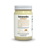 Pasture Raised Bison Tallow from Fatworks, USDA Certified, Keto and Paleo, Whole30 cooking. Sourced from 100% U.S.A Grasslands. Great as cooking oil, pemmican making, skincare and more, 14 oz. (1 Pack)