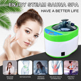 ZONEMEL 4L Remote Control Sauna Steamer Pot, Generator for Steam Saunas with Herbal Box, Inner Stainless Steel, Spa Machine with Timer Display for Body Detox