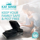 Kat Sense Rat Traps for House (12 Pack) Humane Rodent Trap for Instant Kill Results, Easy to Use Mouse Traps, Effective Anti-Rodent Solution, Reusable, Indoor ‘N Outdoor